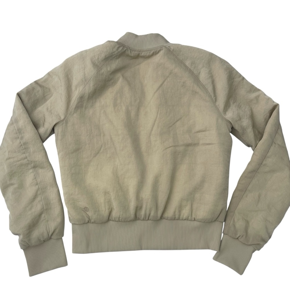 Lululemon Non-Stop Bomber Jacket Size 2 Reversible - Picture 6 of 13